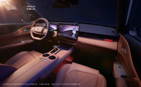 UNI家族新成员！长安UNI-Z官图发布：座舱设计全部升级