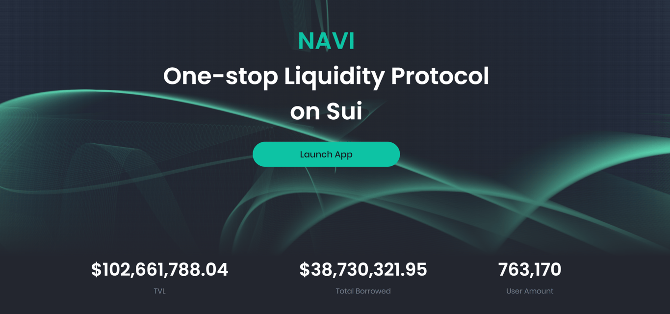 NAVI Protocol：原生代币上线在即，Sui 生态 TVL 第一的龙头 DeFi 协议