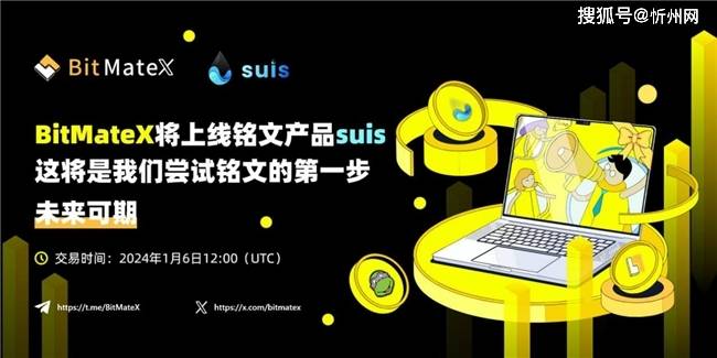 BitMateX官宣上新SUI公链，BRC铭文生态再扩容