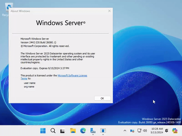 微软发布 Windows Server 26080 预览版：修复 Feedback Hub 故障